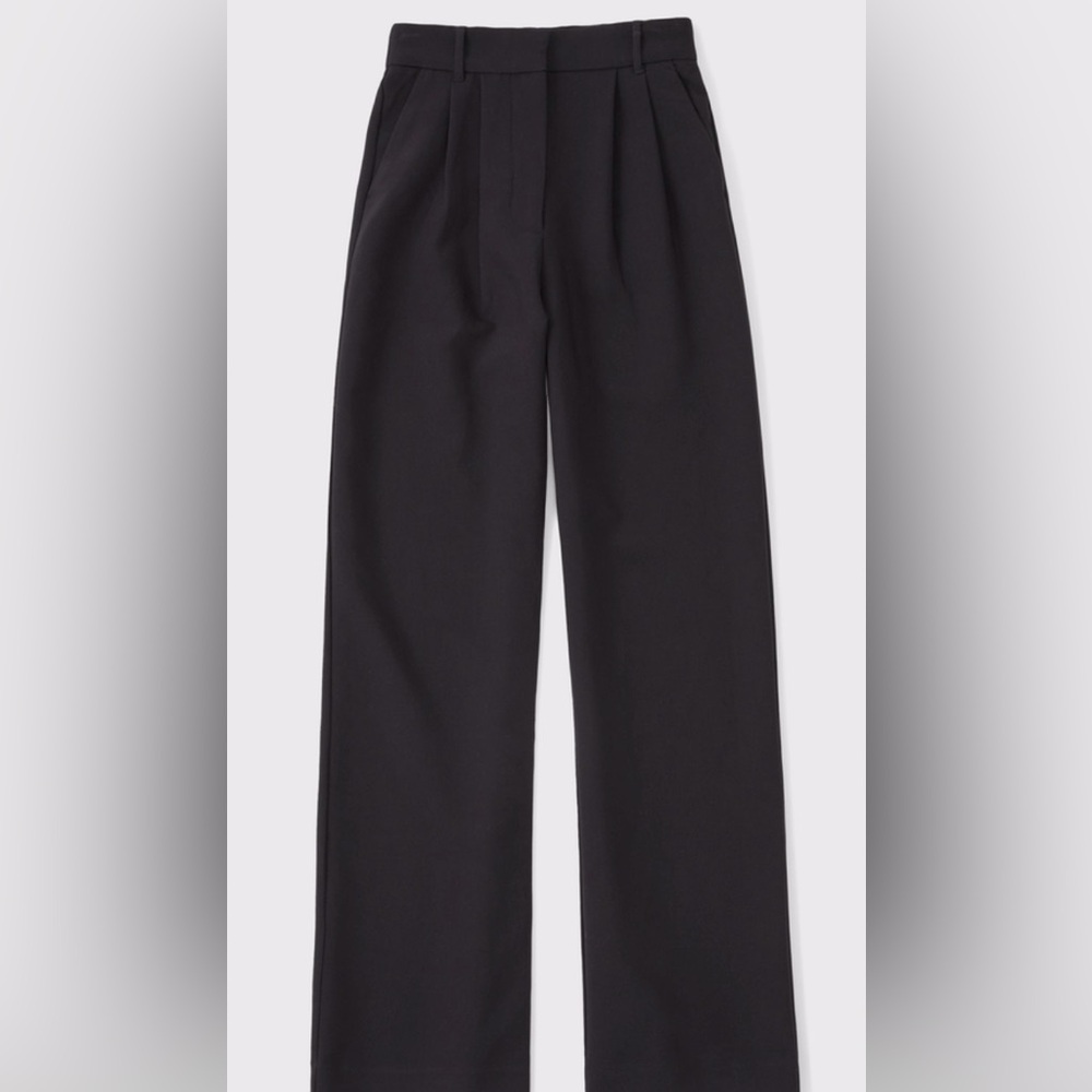 Abercrombie & Fitch Sloane Black Trousers
